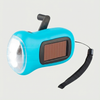 Hand Crank LED Flashlight - Solar Powered