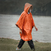Emergency Rain Poncho with Thermal Insulation
