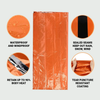 Thermal Emergency Bivy Sack – Ultralight Waterproof Survival Sleeping Bag for Outdoor Use