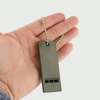 3-Frequency Emergency Whistle • Compact Survival Signal Tool