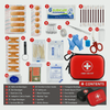 103-Piece Compact First Aid Kit – Waterproof Hard Case