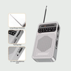 Portable AM/FM Pocket Radio – Battery Powered Backup