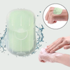 Portable Soap Paper Sheets – 50 Sheets Travel Hand Soap