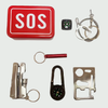 Compact Survival Mini Kit – Essential Tools in a Metal SOS Box