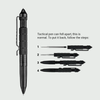 Tactical Pen with Glass Breaker • Aluminum Alloy Emergency Tool